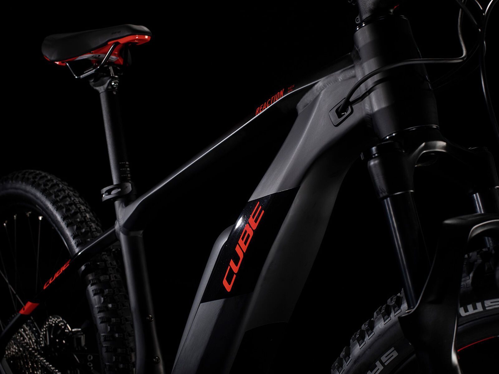 Cube Reaction Hybrid Race 27.5, black´n´red - Bild 2