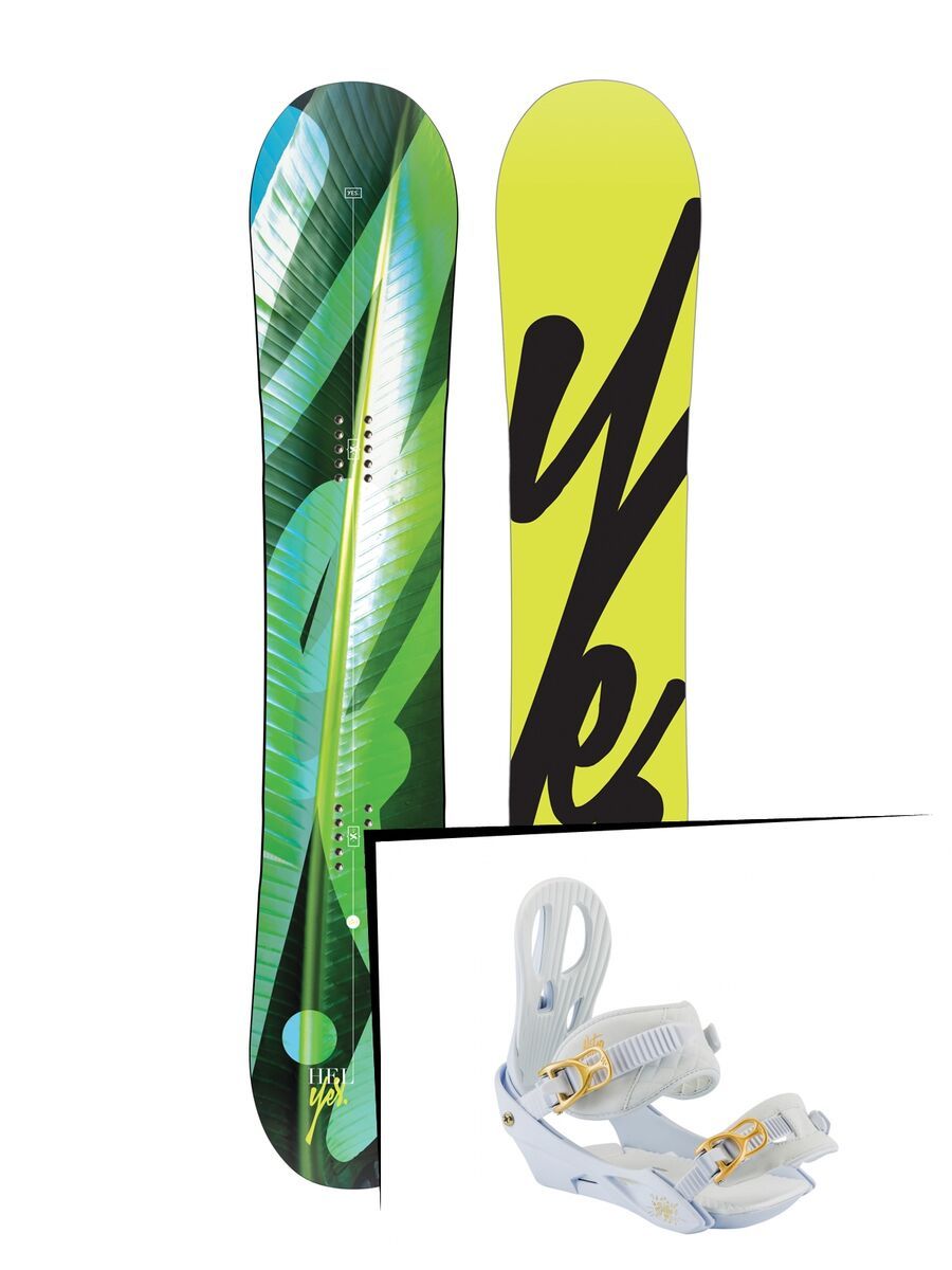 Set: Yes HEL YES. 2019 + Nitro Rythm white gold - Bild 1