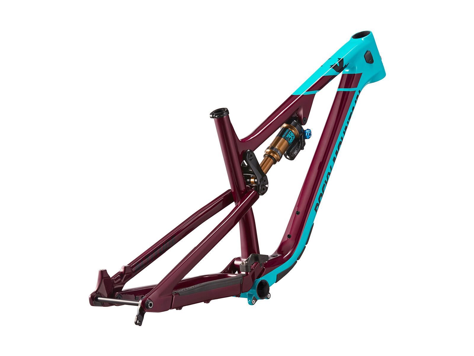 Rocky Mountain Altitude Carbon Frameset, raining blood/billy ocean/black in black - Bild 4