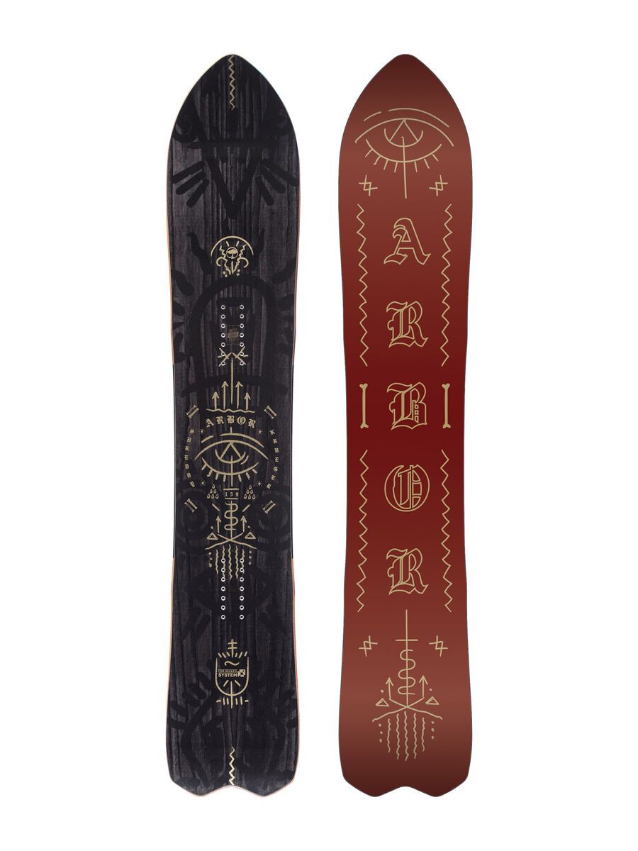 Set: Arbor Shreddy Krueger 2017 + K2 Cinch CTX (1728771S) - Bild 2