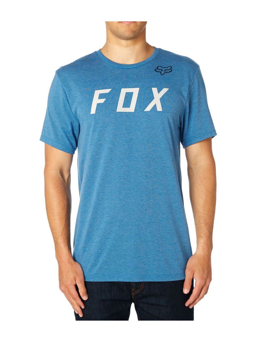 Fox Grizzled SS Tech Tee, heather blue - Bild 3