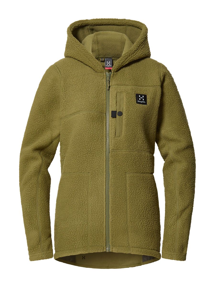 Haglöfs Malung Pile Hood Women, olive green - Bild 1