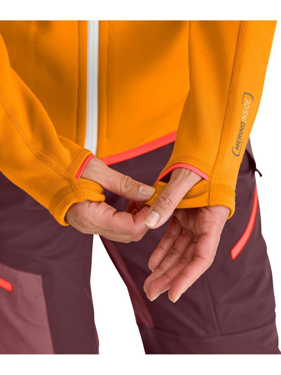Ortovox Merino Fleece Hoody W, sea surface - Bild 3