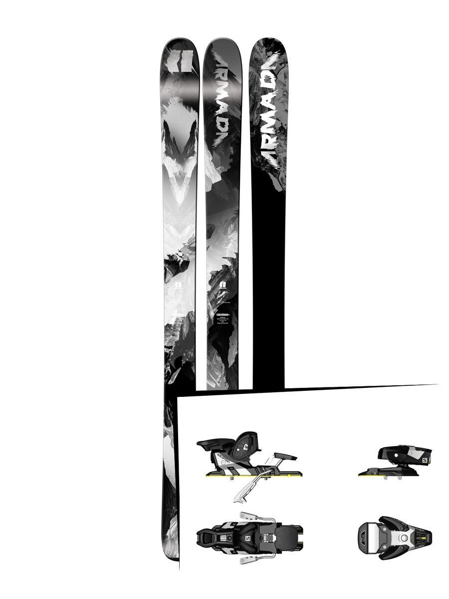 Set: Armada Invictus 108 TI 2017 + Salomon STH2 WTR 13 (1456104) - Bild 1