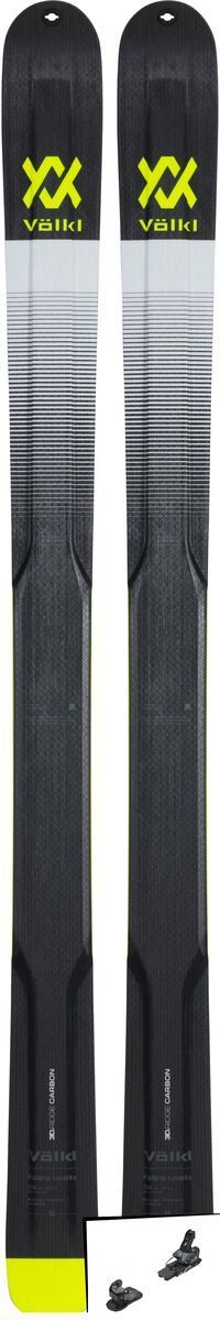 Set: Völkl V-Werks Katana 2019 + Salomon Warden MNC 13 black/grey - Bild 1