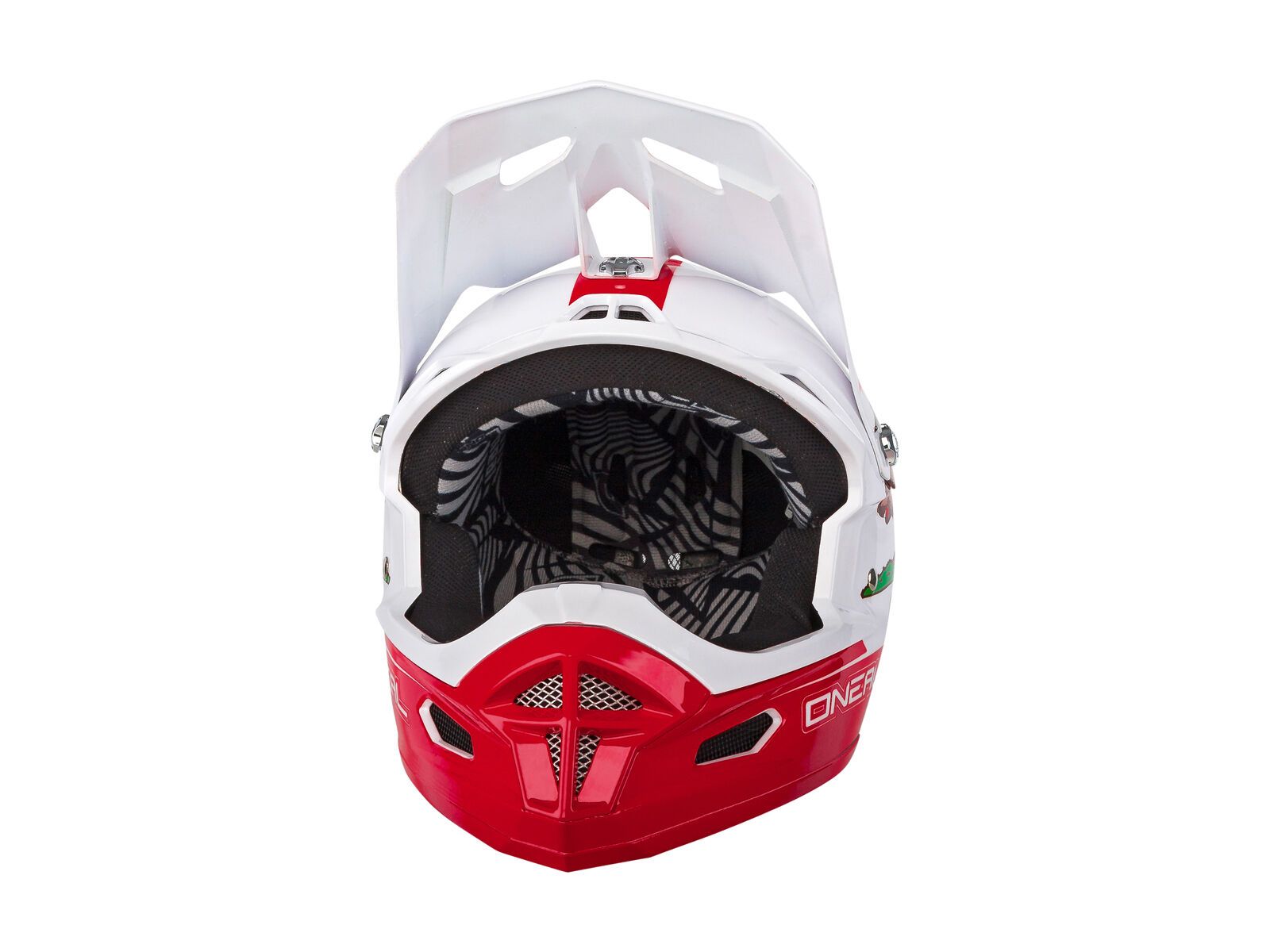 ONeal Fury RL Helmet California, white/red - Bild 2