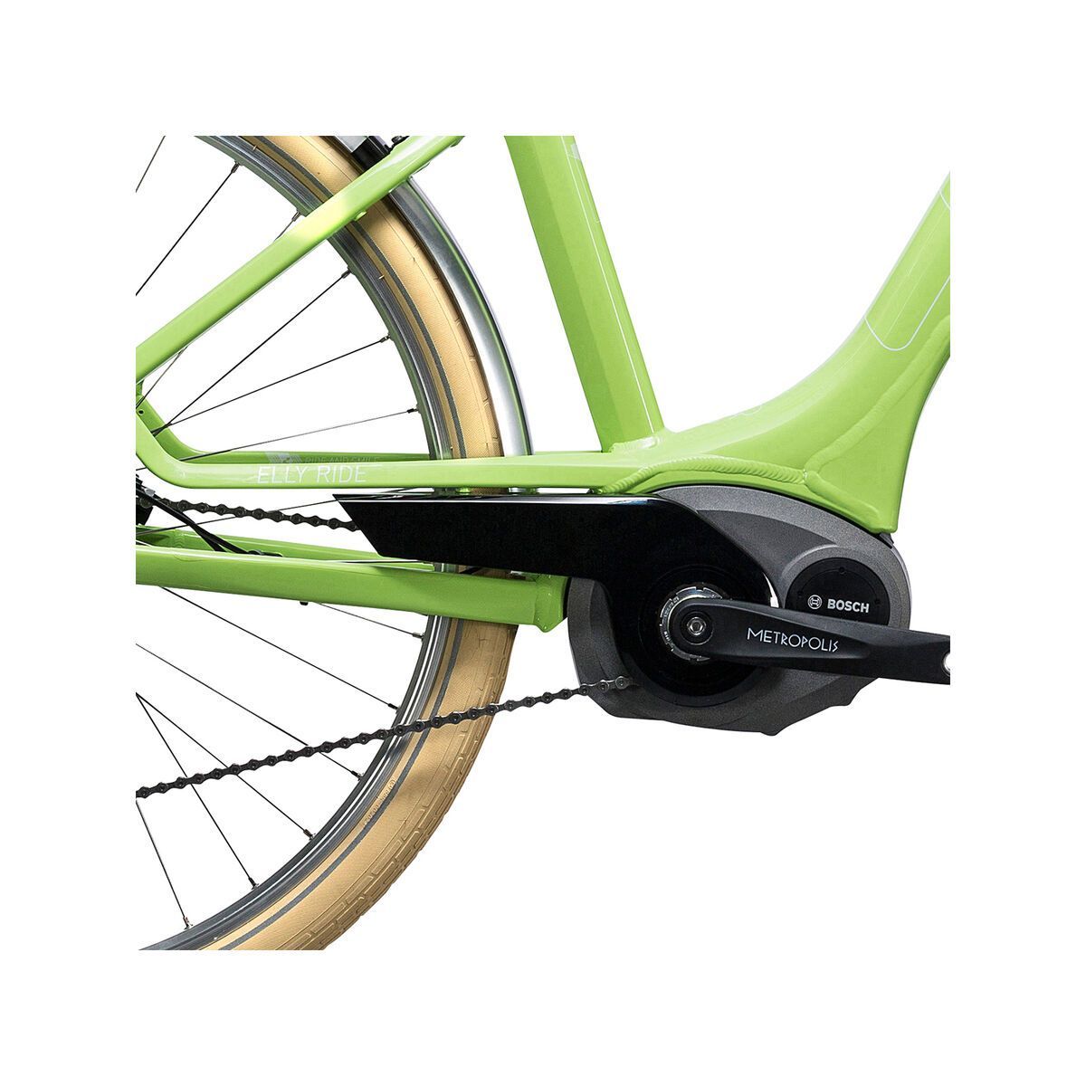 Cube Elly Ride Hybrid 400, green´n´white - Bild 3