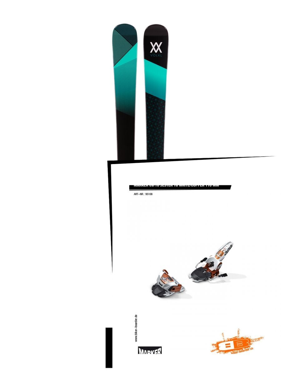 Set: Völkl Yumi 2017 + Marker Jester 16 (95108S) - Bild 1