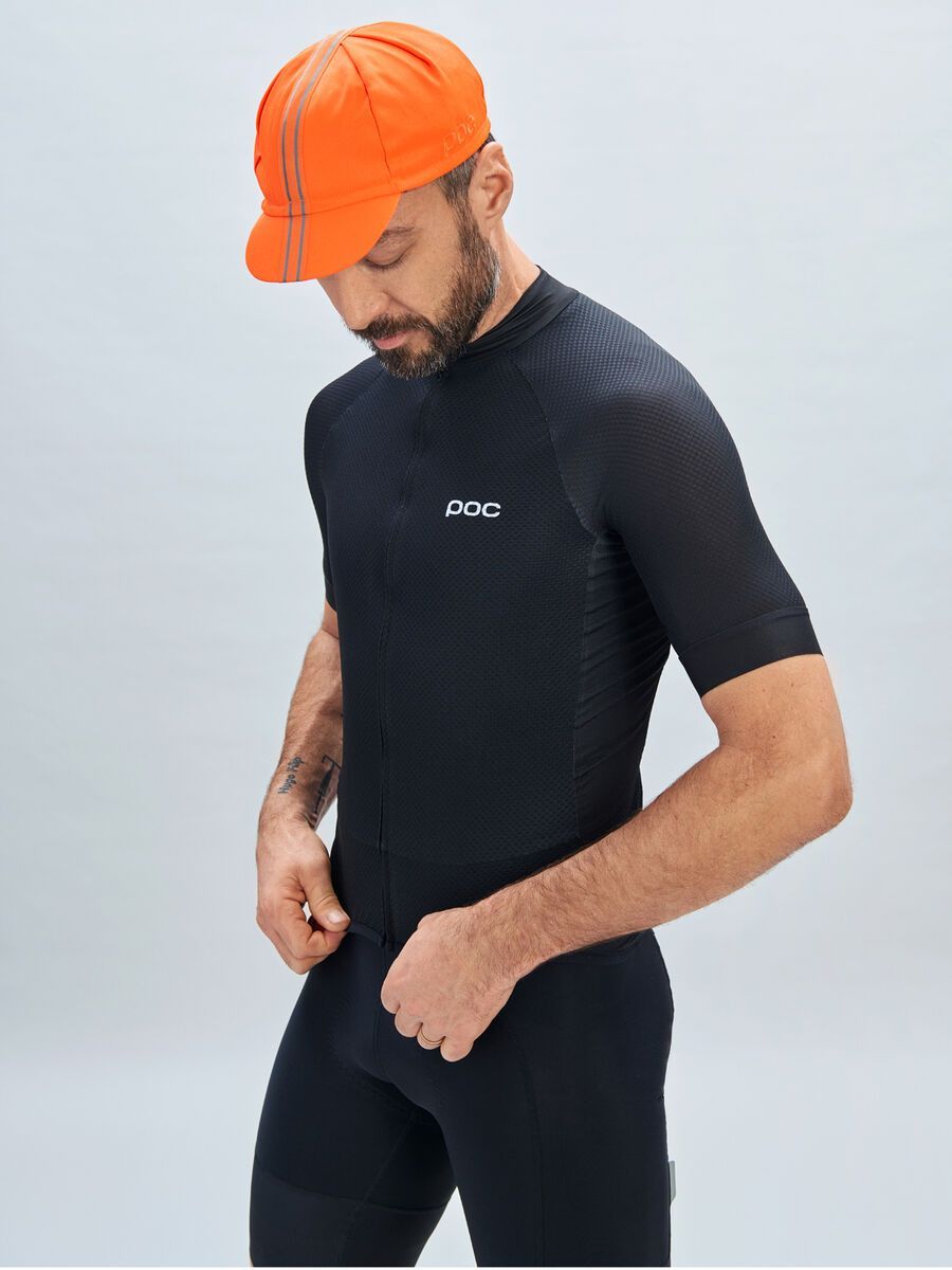 POC M's Essential Road Logo Jersey, uranium black/hydrogen white - Bild 5