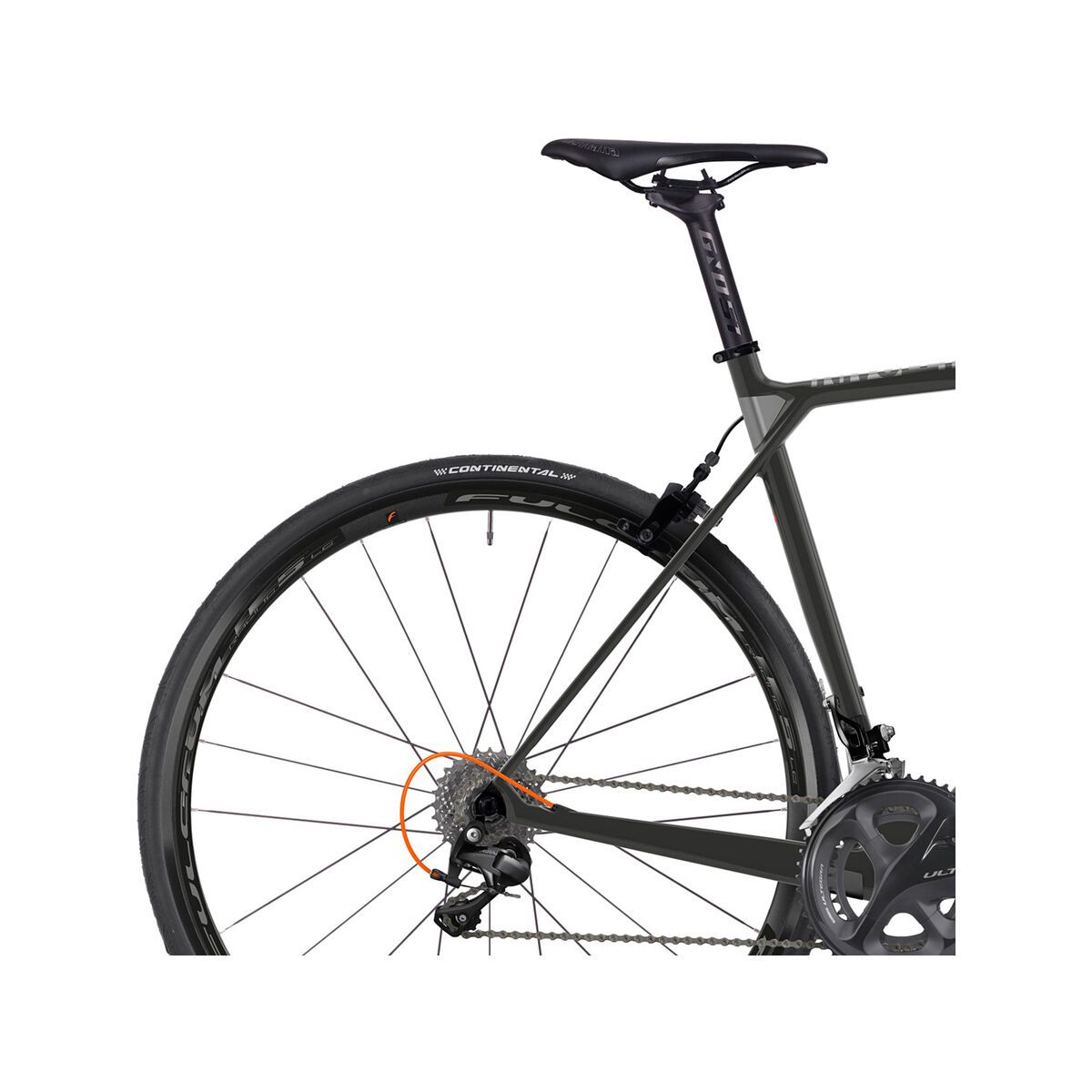 Ghost Nivolet 6.8 LC, titanium gray/urban gray/neon orange - Bild 6