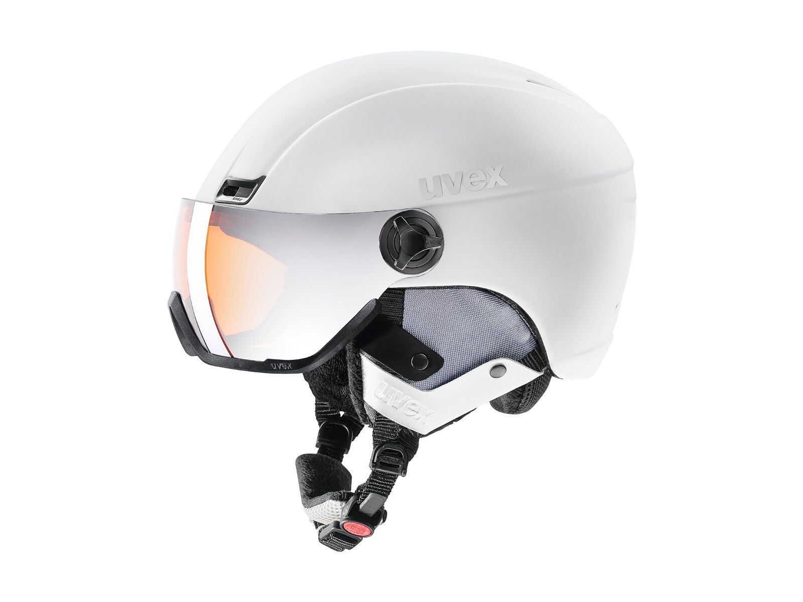 uvex hlmt 400 visor style, white - Bild 1