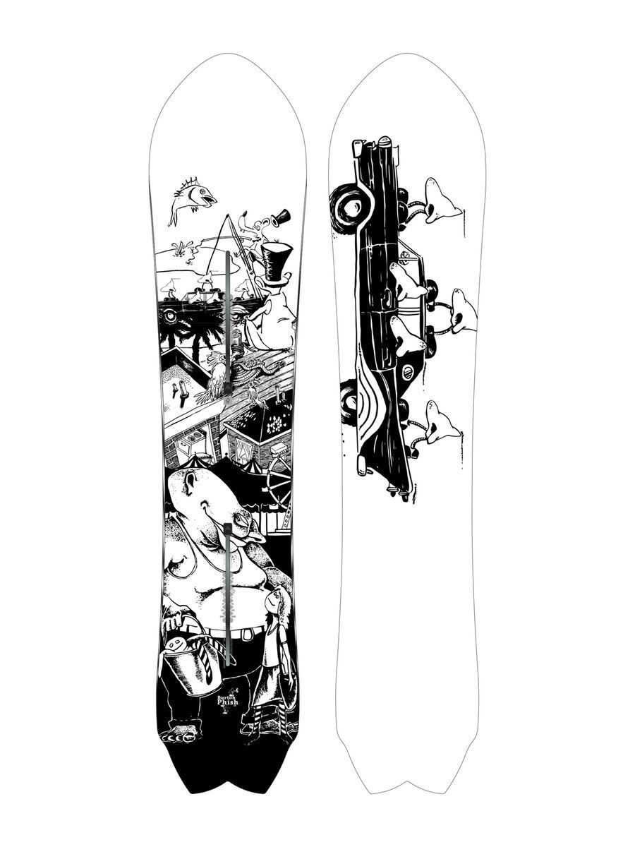 Set: Burton Fish 2017 + Flow NX2 Hybrid (1513126) - Bild 1