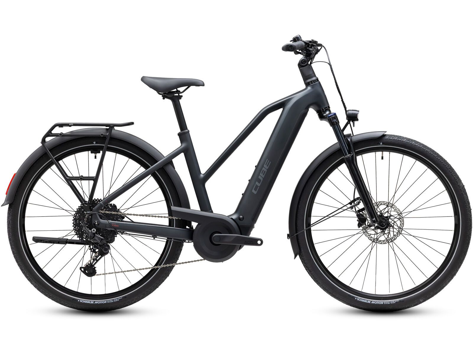Cube Touring Hybrid One 600 Trapeze, grey´n´coolgrey - Bild 1