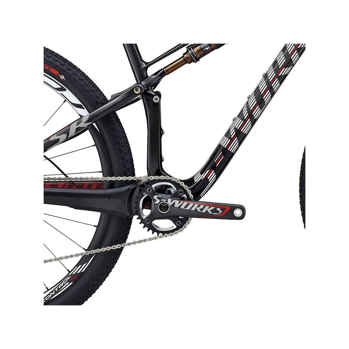 Specialized S-Works Epic FSR Carbon World Cup 29, Carbon/White/Red - Bild 3