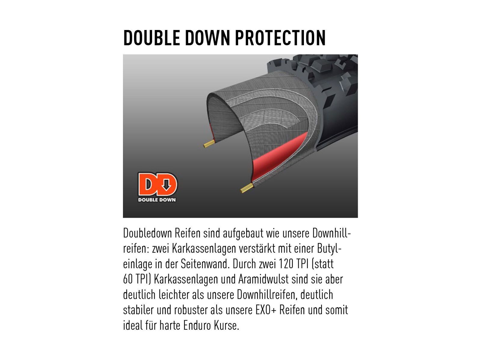 Maxxis Minion DHF 3C MaxxGrip DD WT TR - 27.5 Zoll - Bild 4