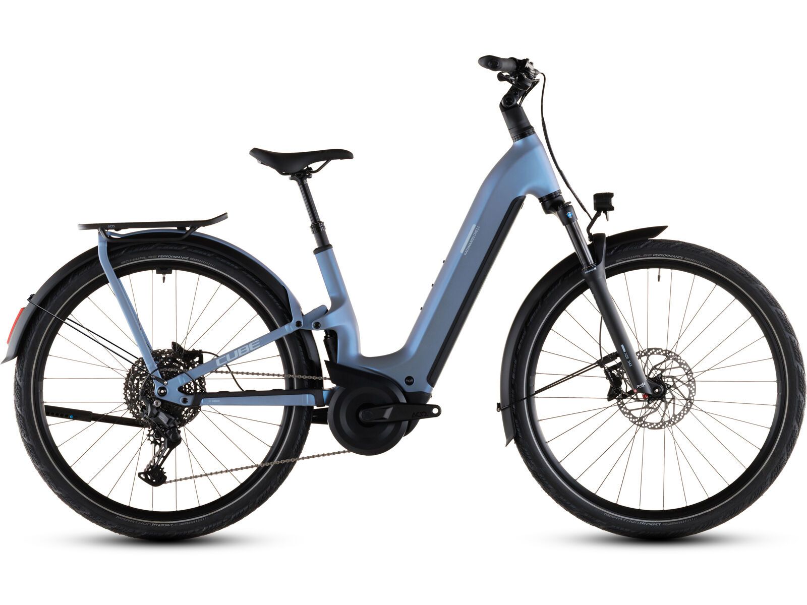 Cube Kathmandu Hybrid One11 HPC Pro 800 Easy Entry, hazeblue´n´blue - Bild 1