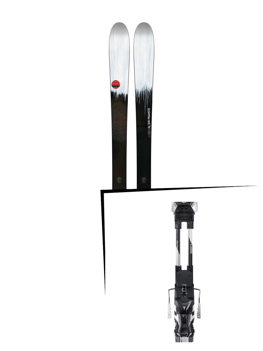 Set: Line Sir Francis Bacon 2018 + Atomic Tracker 13 MNC black/silver - Bild 1