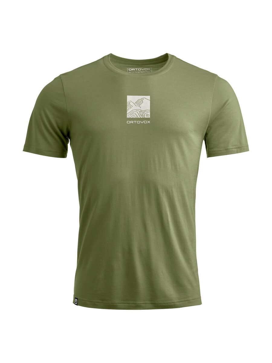 Ortovox 120 Merino Cool Tec Abstract TS M, wild herbs - Bild 1