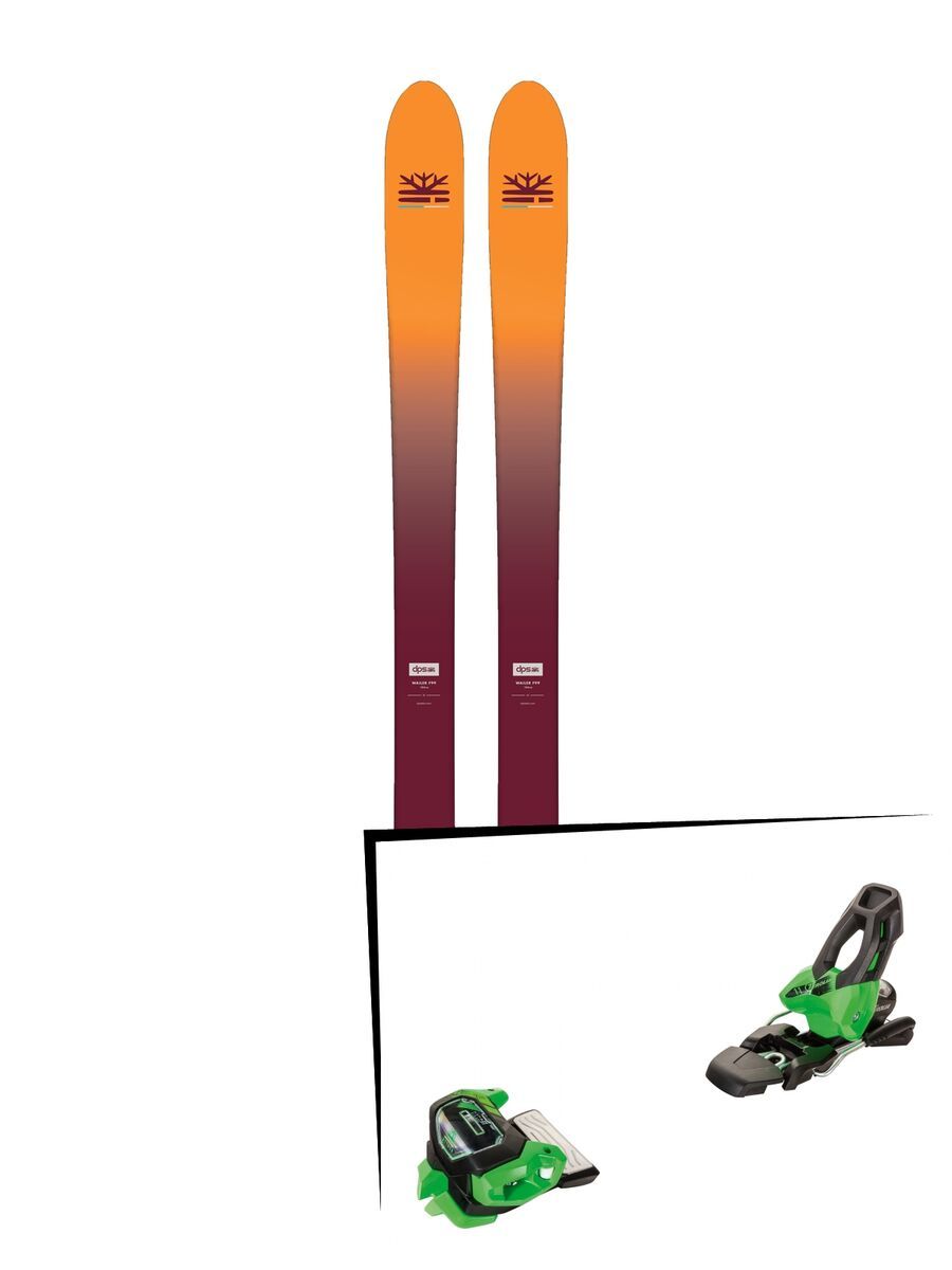 Set: DPS Skis Wailer F99 Foundation 2018 + Tyrolia Attack² 11 GW green - Bild 1