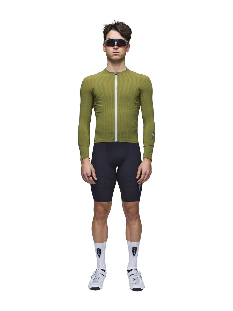 Q36.5 Dottore Pro Long Sleeve Jersey, drab green - Bild 3