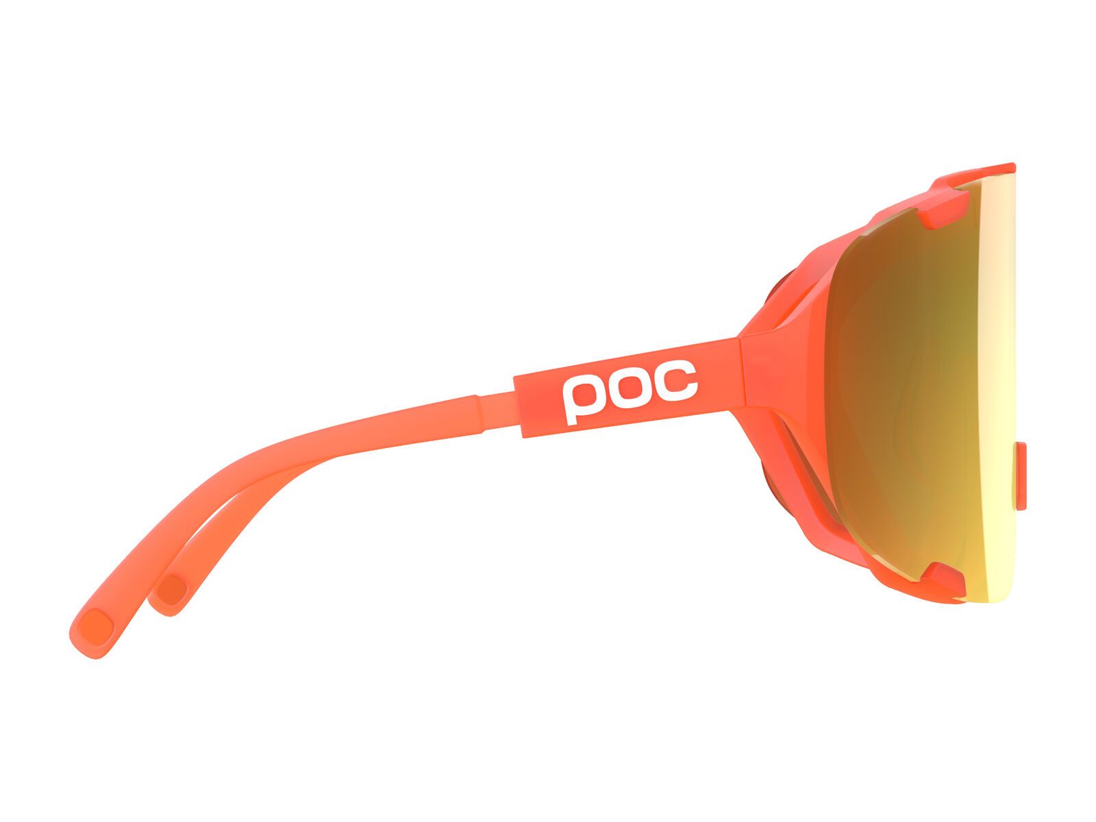 POC Devour, Clarity Road/Partly Sunny Gold / fluo. orange translucent - Bild 3