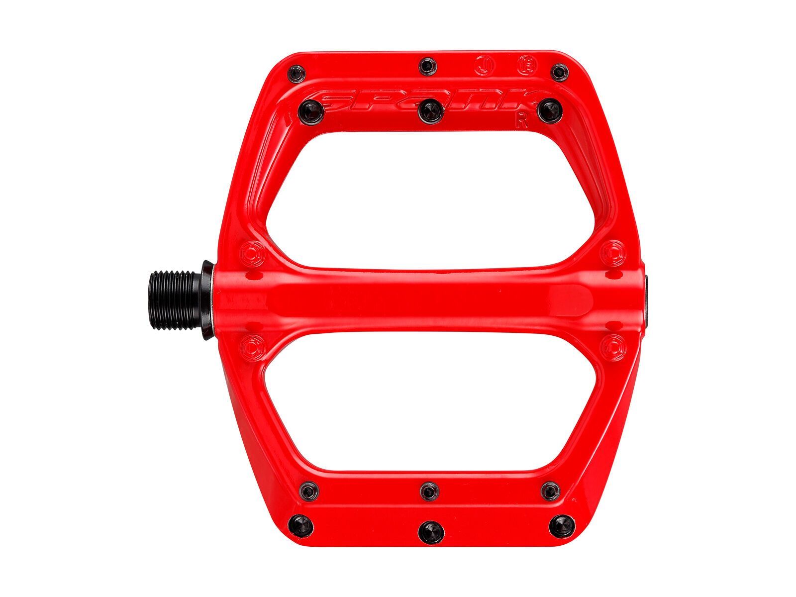 Spank Spoon DC Flat Pedal, red - Bild 6