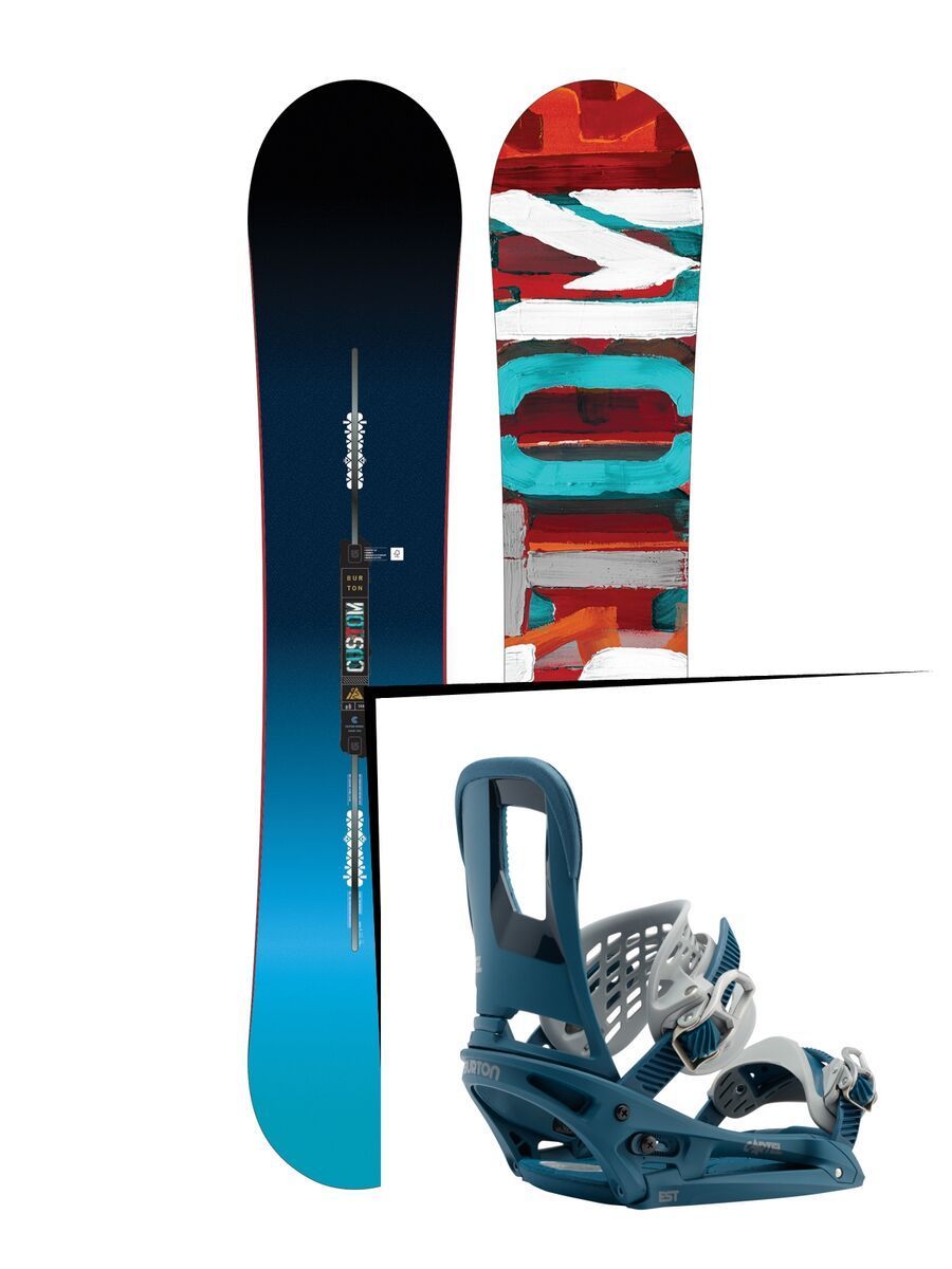 Set: Burton Custom 2017 +  Cartel EST (1712721S) - Bild 1