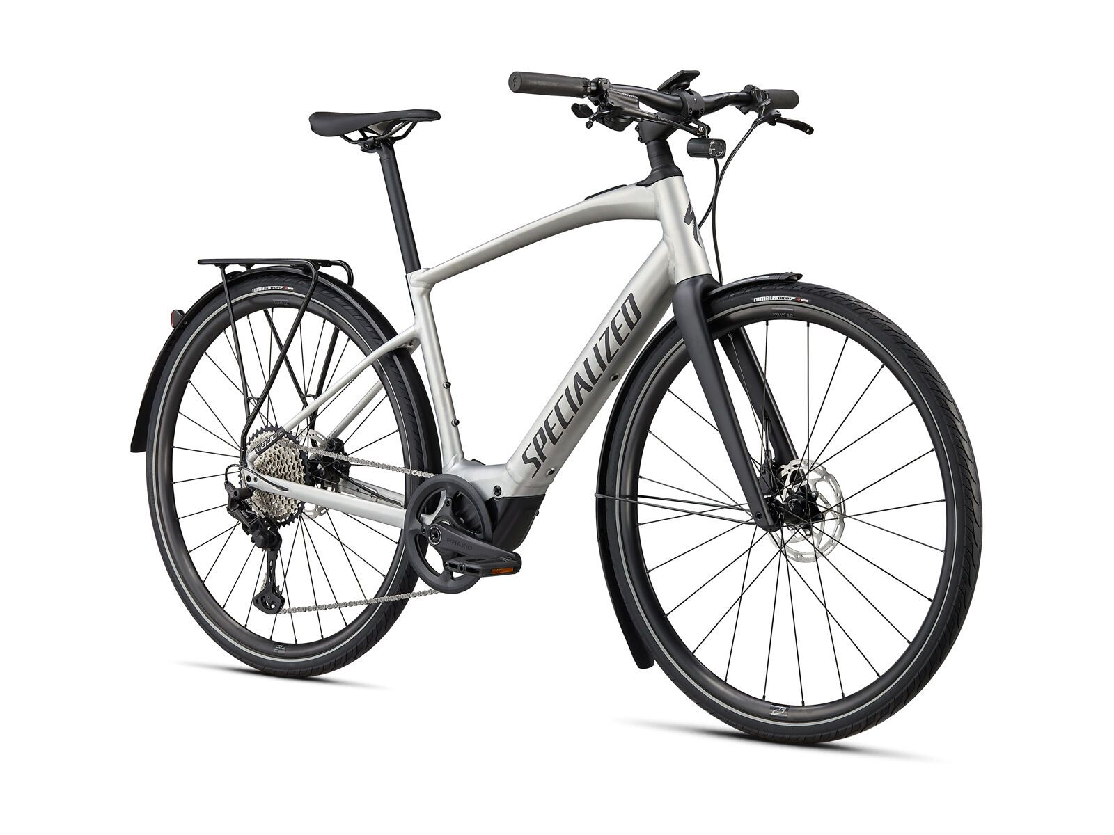 Specialized Turbo Vado SL 5.0 EQ (Shimano), brushed aluminium/black reflective - Bild 2