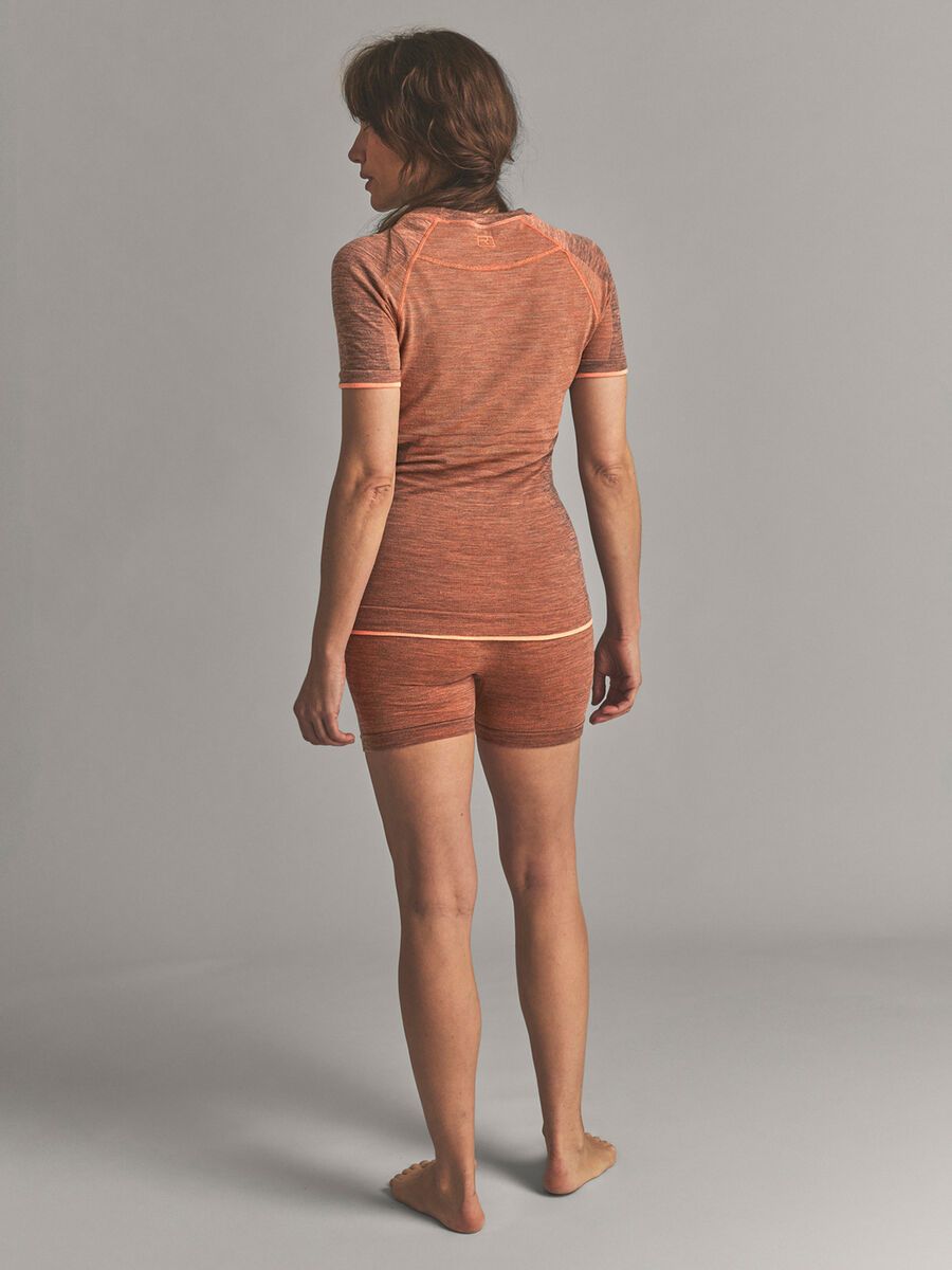 Ortovox 230 Merino Competition Short Sleeve W, faded tangerine - Bild 4