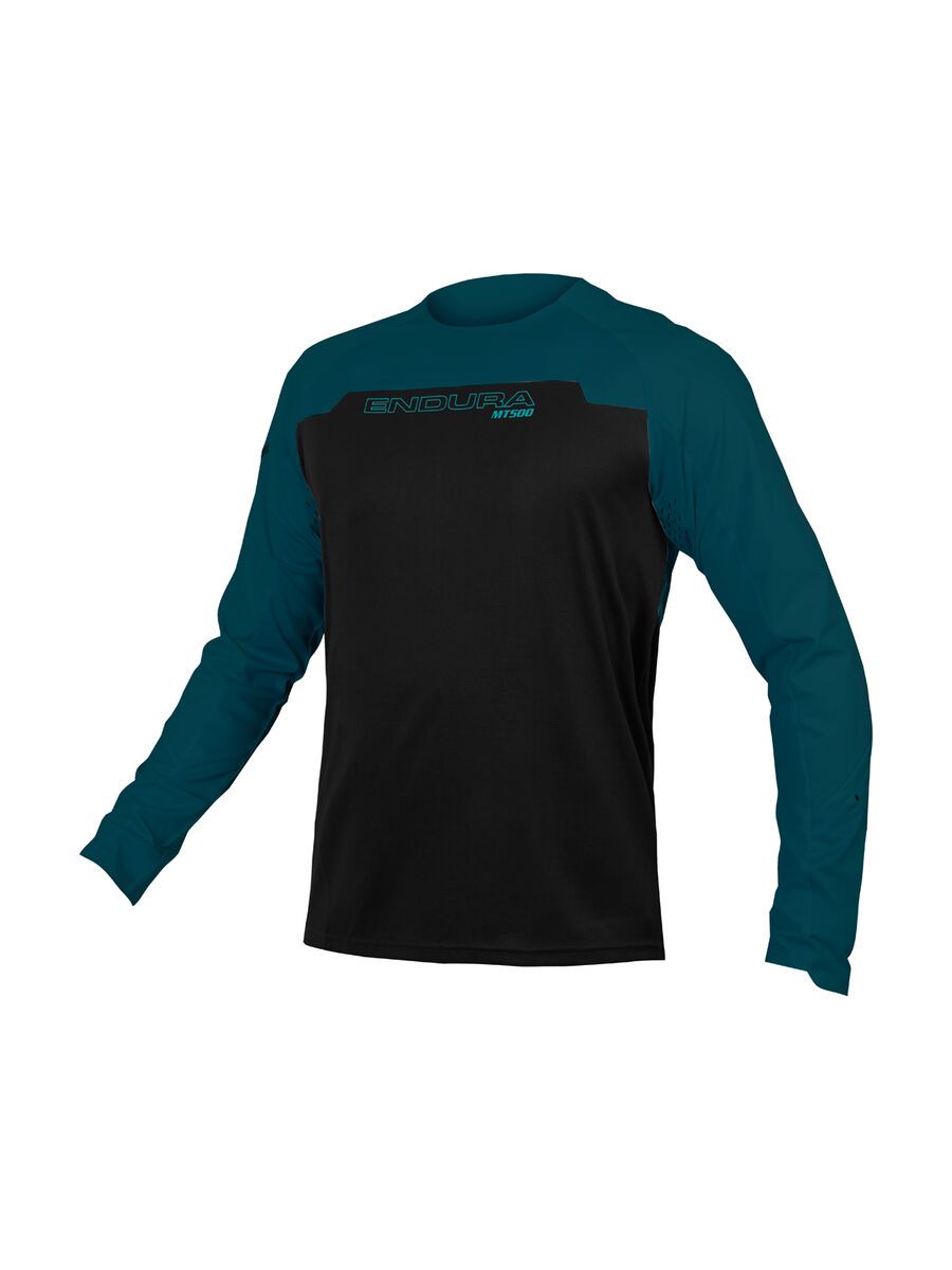 Endura MT500 Burner Trikot (Langarm), barra blue - Bild 1