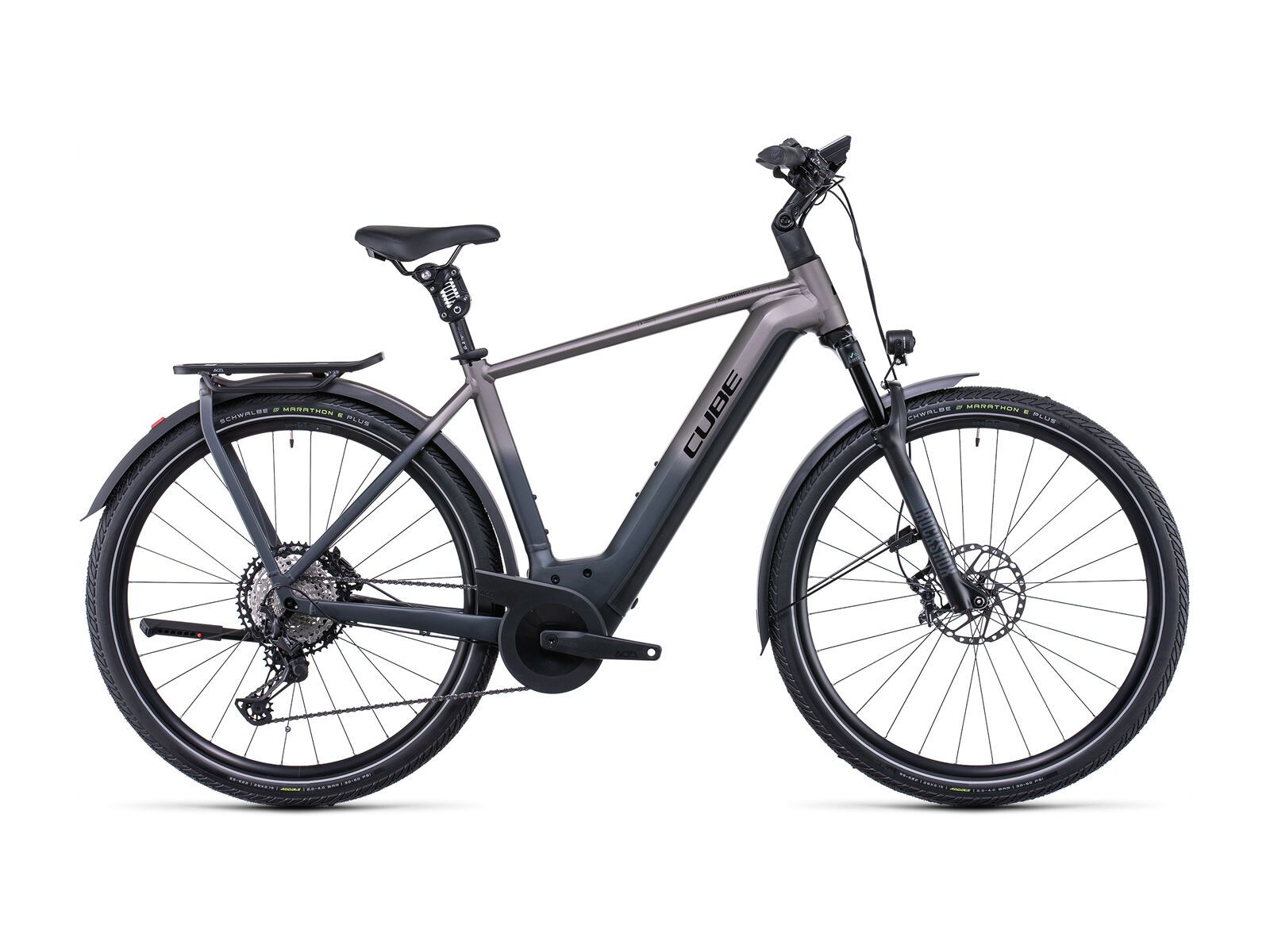 Cube Kathmandu Hybrid SLT 750, grey´n´teak - Bild 1