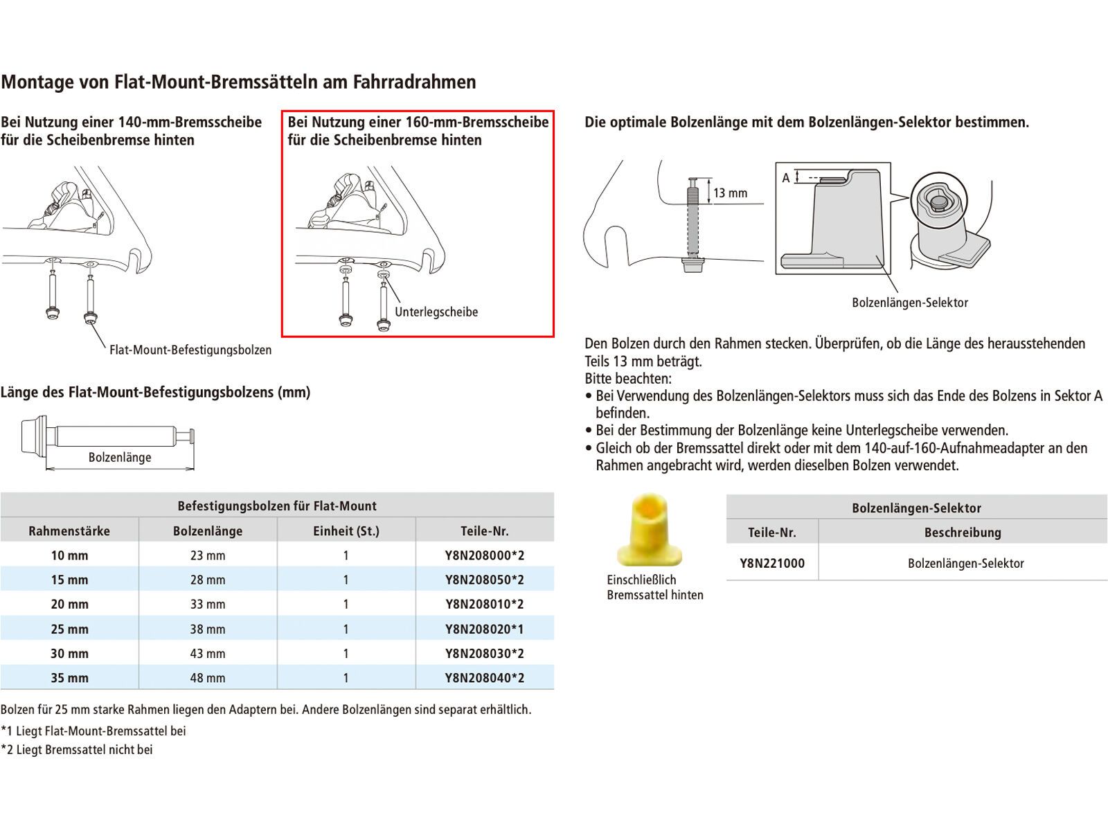 Shimano Scheibenbremsadapter für Flat Mount - hinten / 140 auf 160 mm - Bild 4