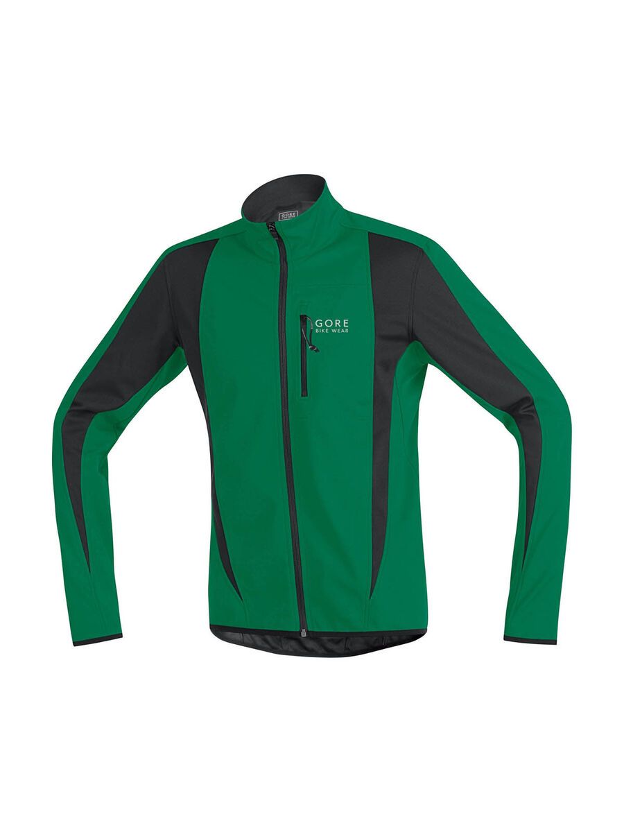 Gore Bike Wear Contest Windstopper Soft Shell Jacke, varsity green/black - Bild 1