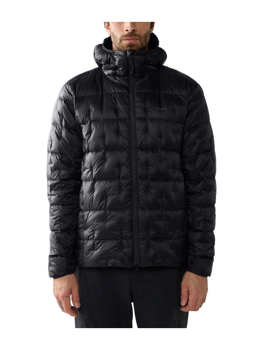 Haglöfs Hede Down Hood Men, true black - Bild 3