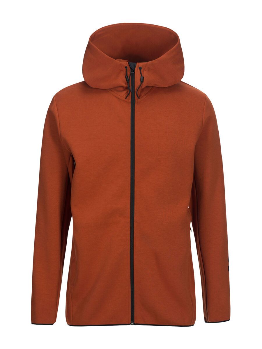 Peak Performance Tech Zip Hood, desert clay - Bild 1