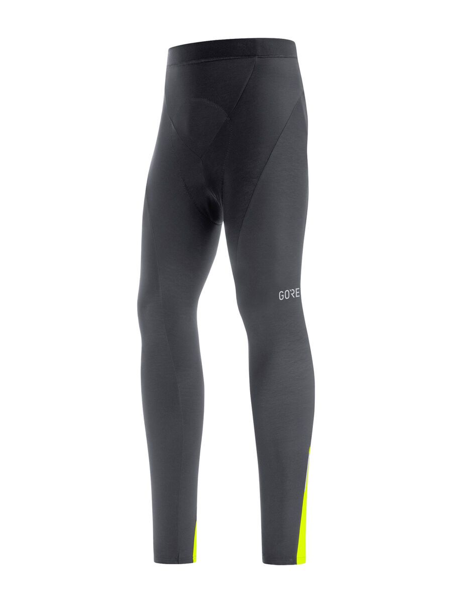 GOREWEAR C3 Thermo Tights+, black/neon yellow - Bild 1