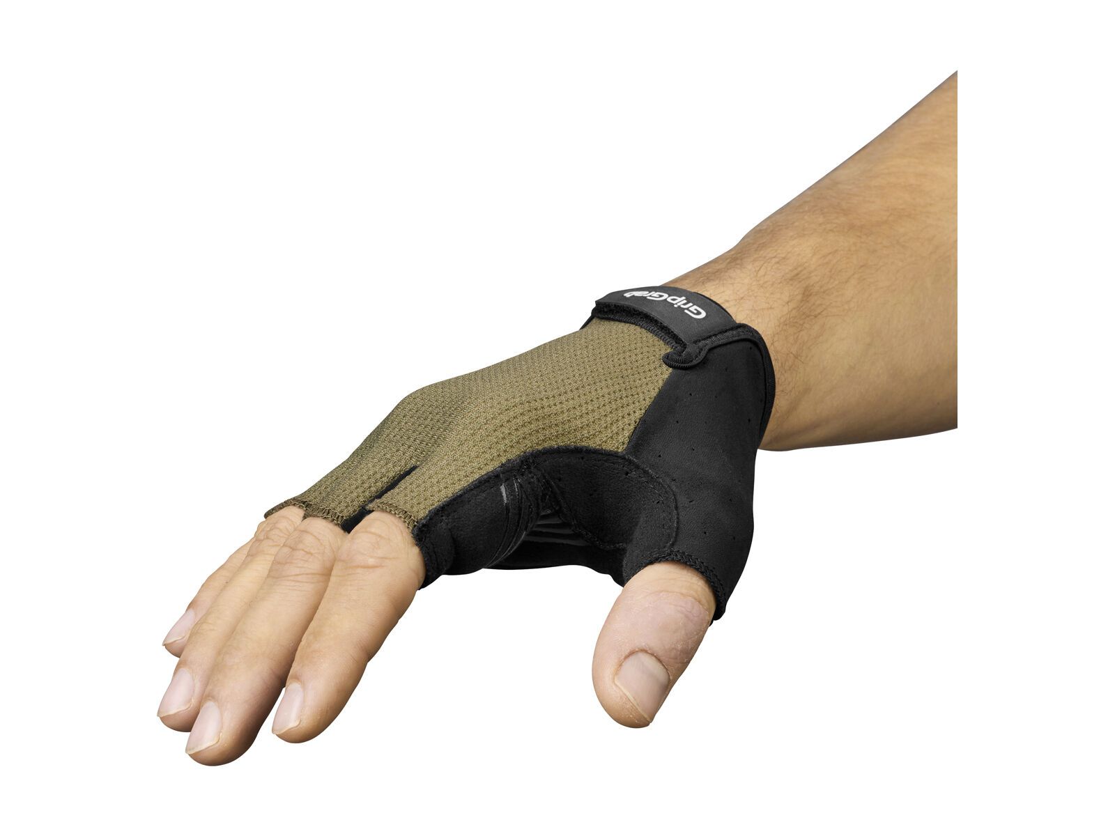 GripGrab EXPLR Padded Short Finger Summer Gloves, olive green - Bild 5