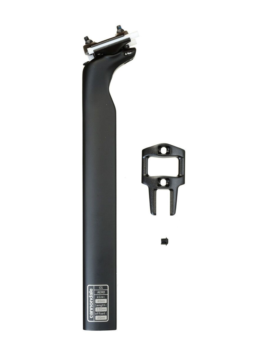 Cannondale SuperSix Evo Carbon Seatpost V4 - 20 / 330 mm, black - Bild 6