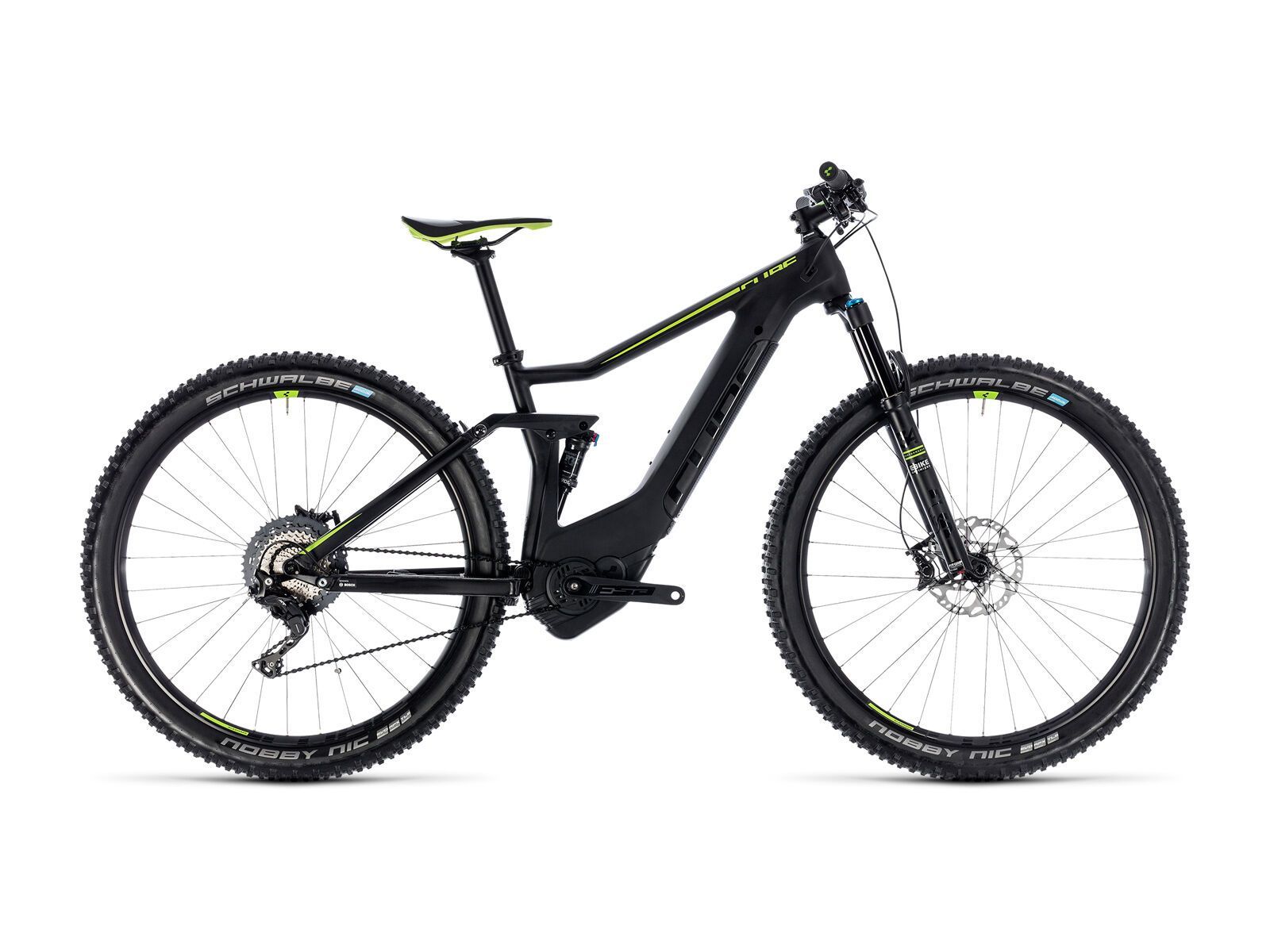 Cube Stereo Hybrid 120 HPC SL 500 29, black´n´green - Bild 1