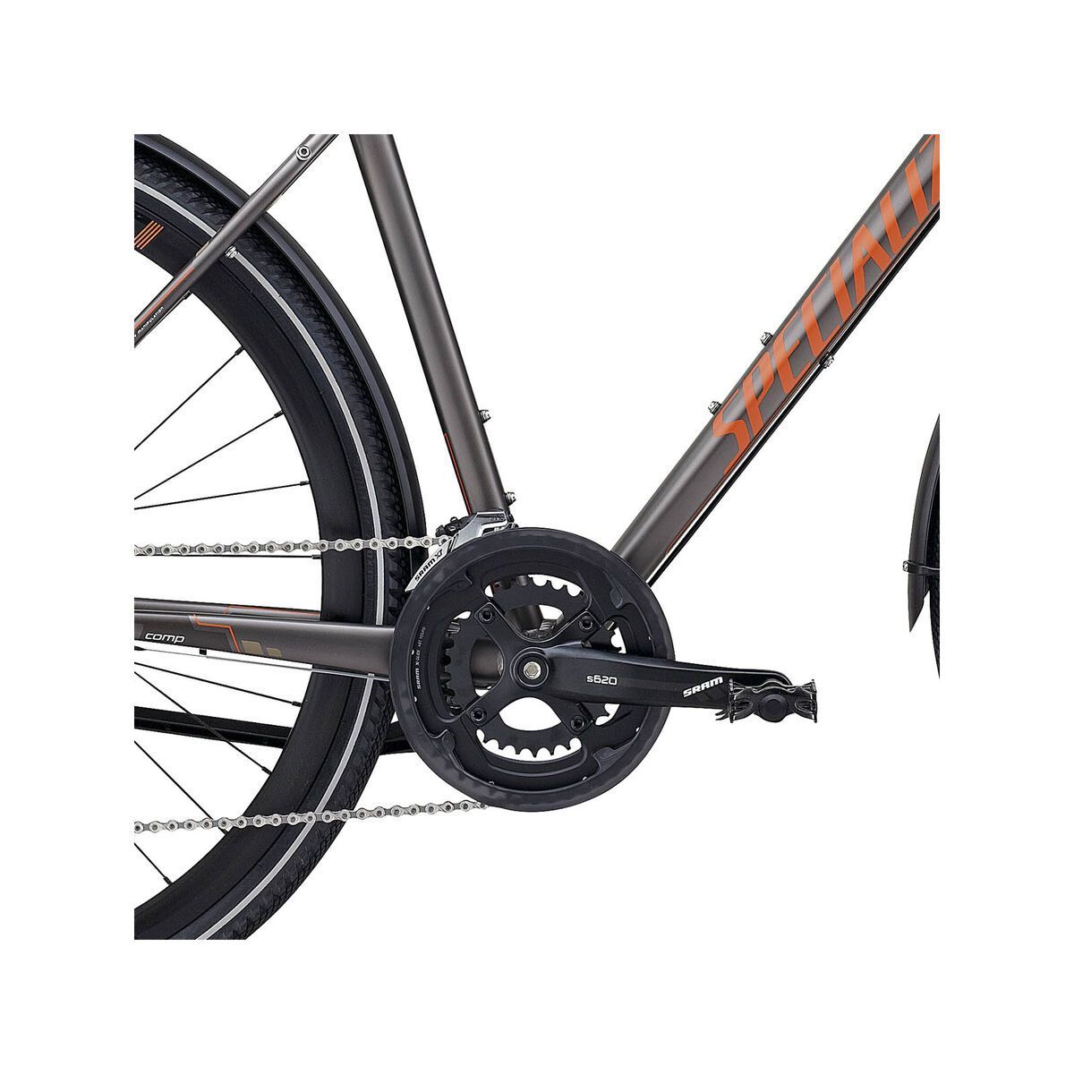 Specialized Crossover Comp Disc, Gunmetal/Tan/Orange - Bild 3