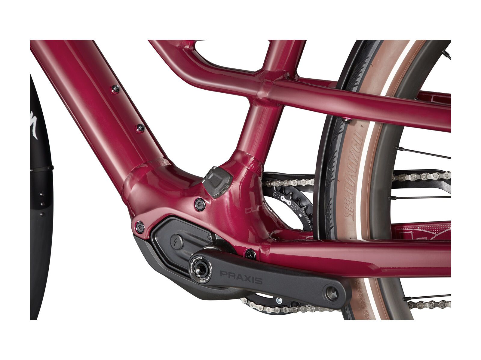 Specialized Turbo Como SL 4.0, raspberry/transparent - Bild 6