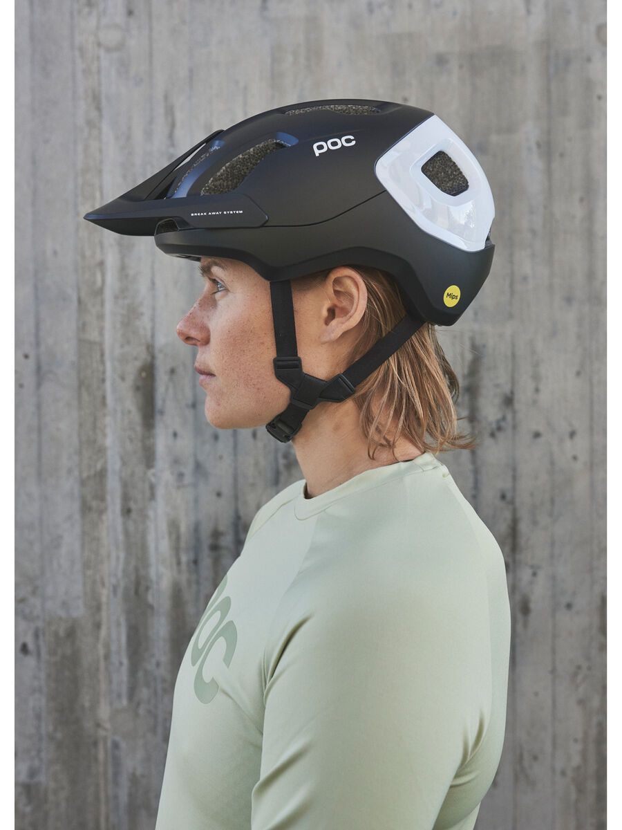 POC Axion Race MIPS, uranium black matt/hydrogen white - Bild 5