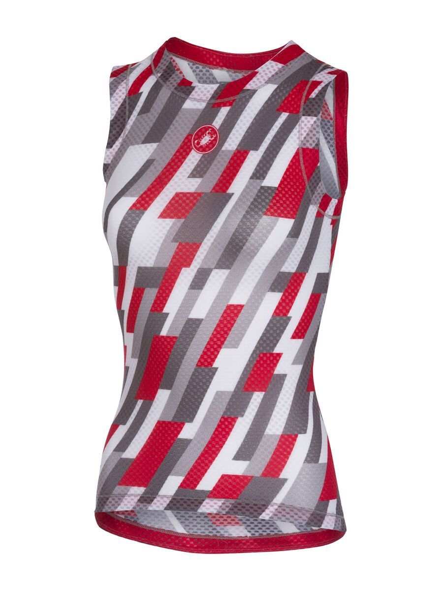 Castelli Pro Mesh W Sleeveless, white/red/anthracite - Bild 1
