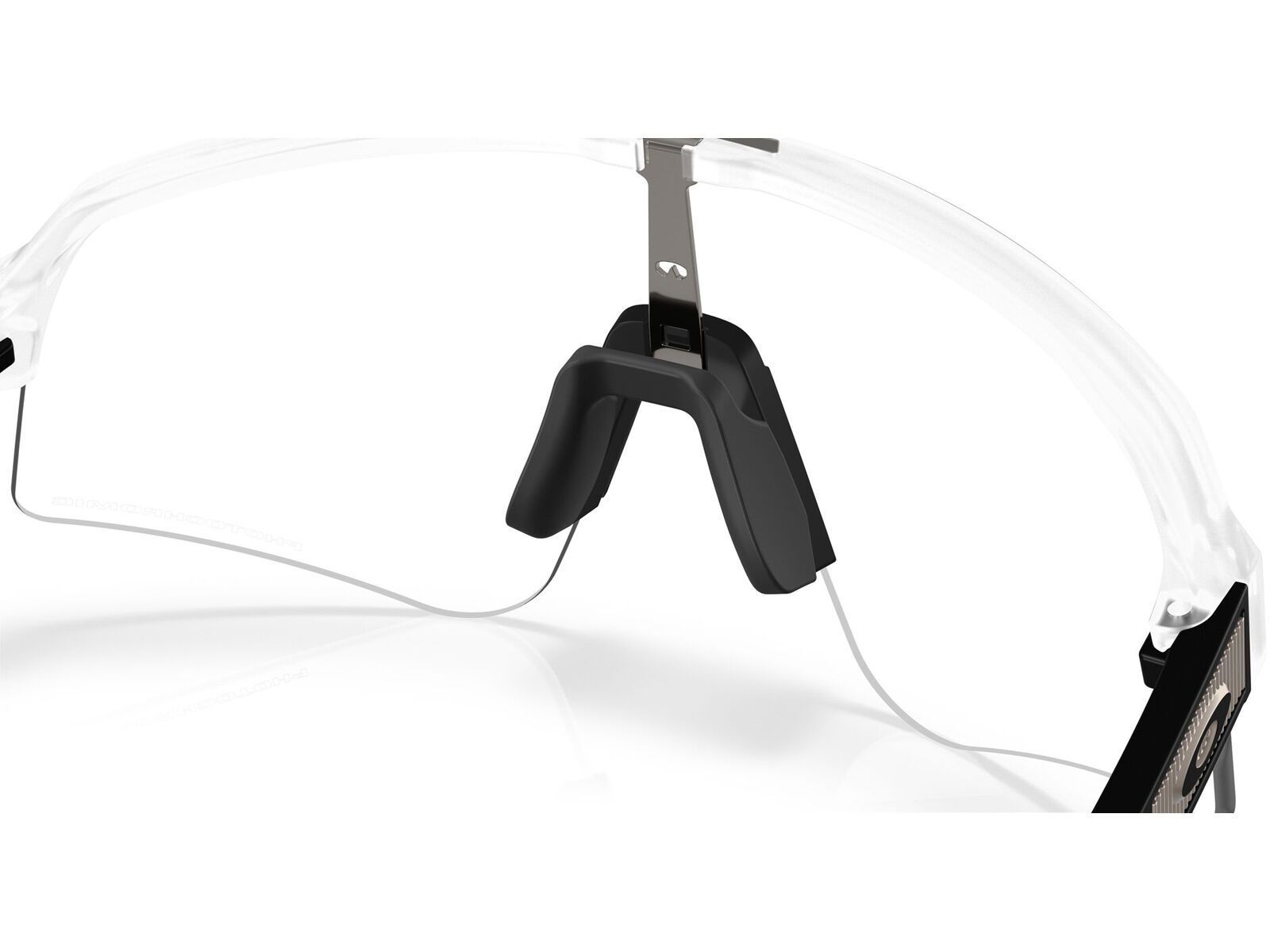 Oakley Sutro Lite Sweep, Clear To Black Iridium Photochromic / matte clear - Bild 5