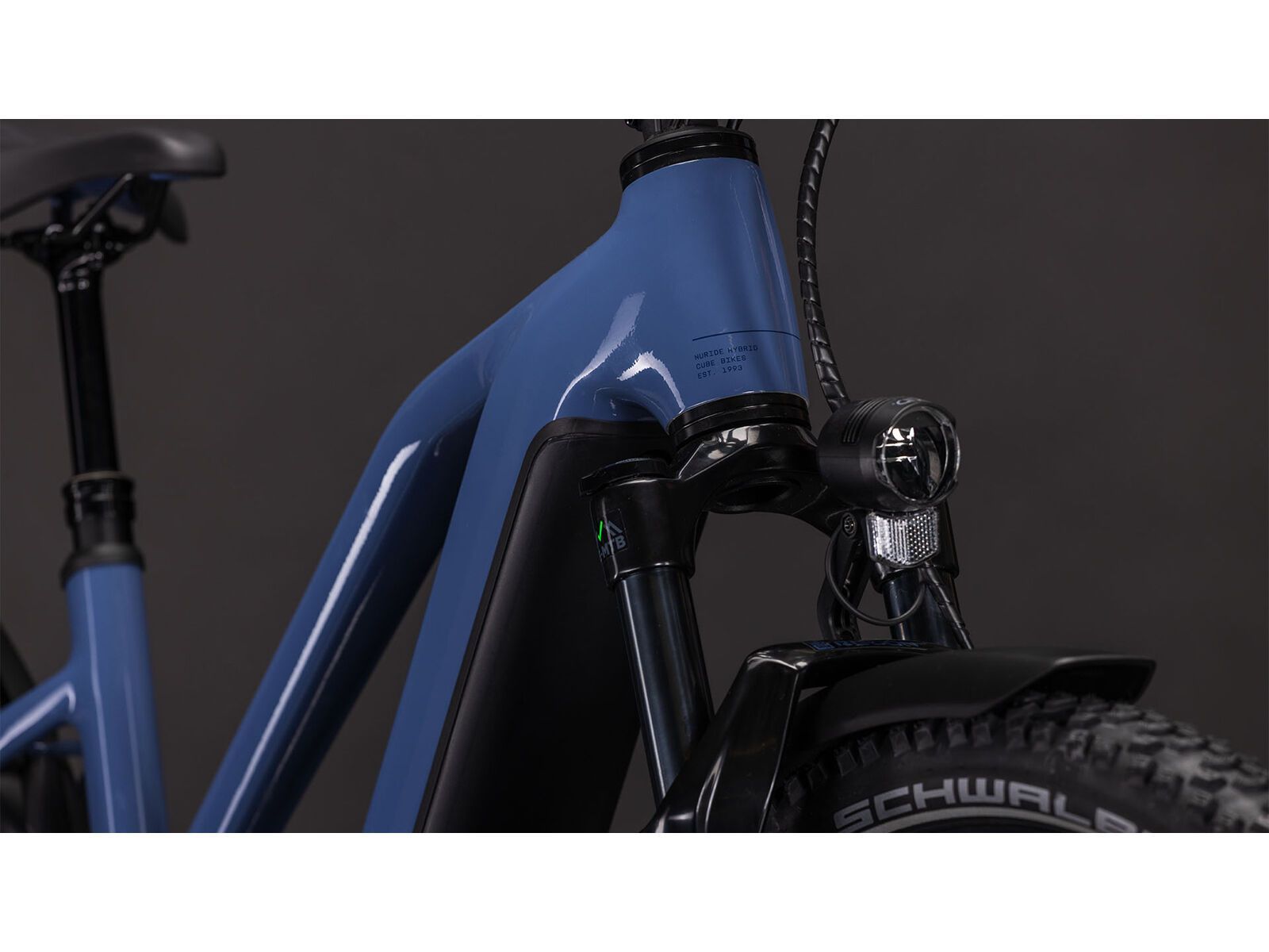 Cube Nuride Hybrid EXC 800 Trapeze, jeansblue´n´blue - Bild 6