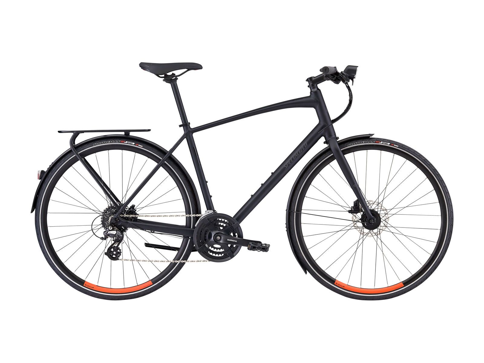 *** 2. Wahl *** Specialized Men's Sirrus EQ - Black Top LTD 2020, black/rocket red - Fitnessbike | Größe L // 49.5 cm - Bild 1