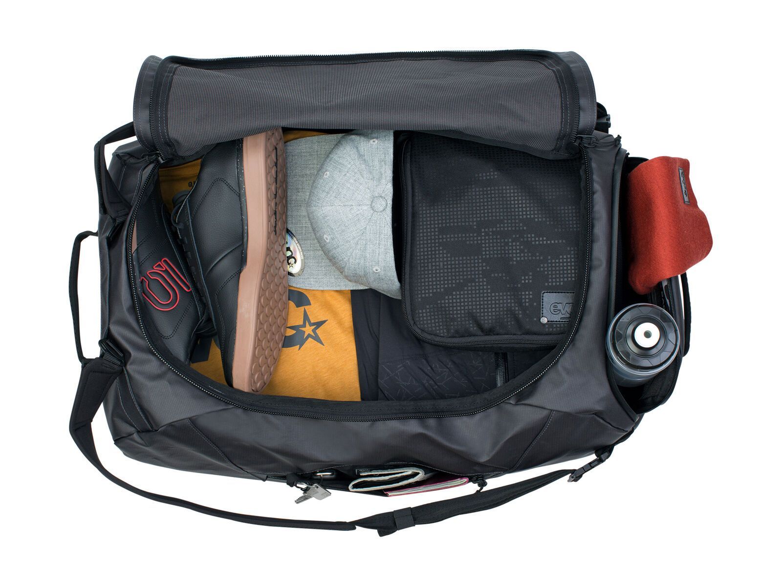 Evoc Duffle Bag 60, grey/black - Bild 6