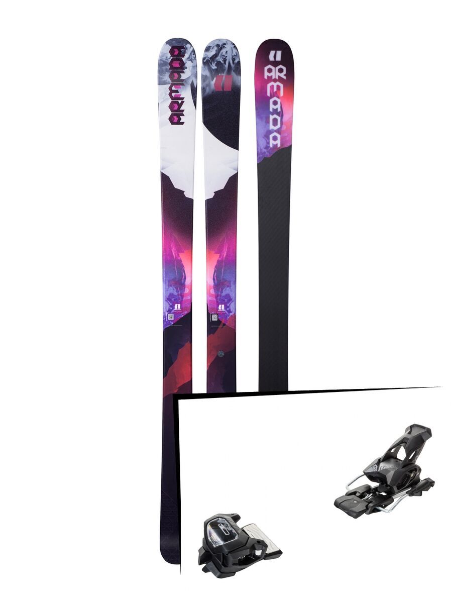 Set: Armada Victa 97 Ti 2018 + Tyrolia Attack² 13 GW solid black - Bild 1