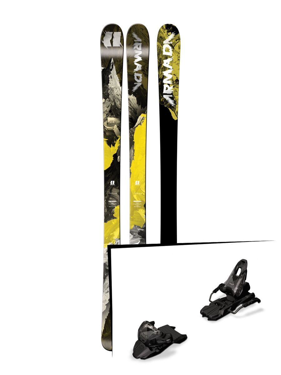 Set: Armada Invictus 89 TI 2017 + Marker Free Ten inkl. Screw-Kit (1685471) - Bild 1