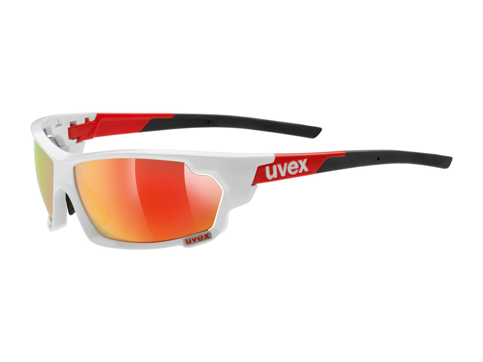 uvex Sportstyle 703, white red/Lens: mirror red - Bild 1